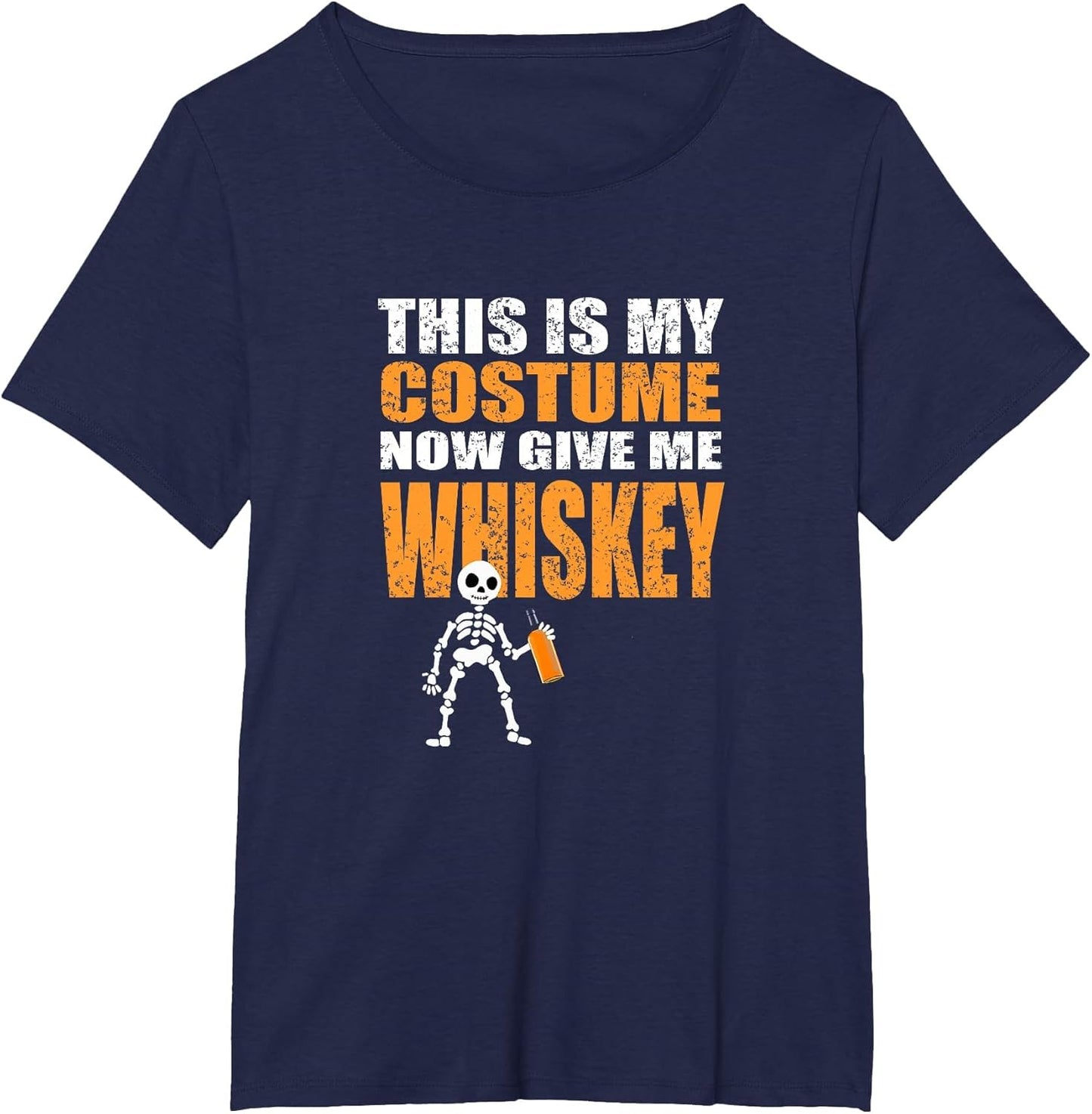 This is My Costume Now Give Me Whiskey - Halloween Design