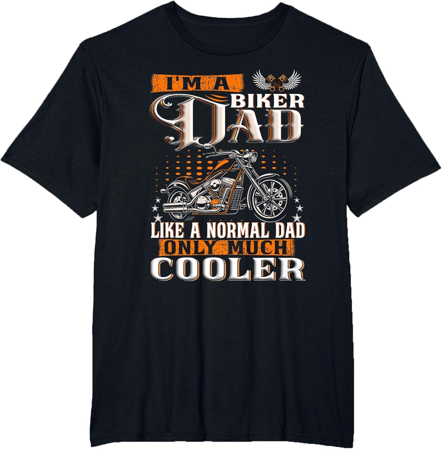 Funny Best Biker Dad Motorcycle Rider Father
