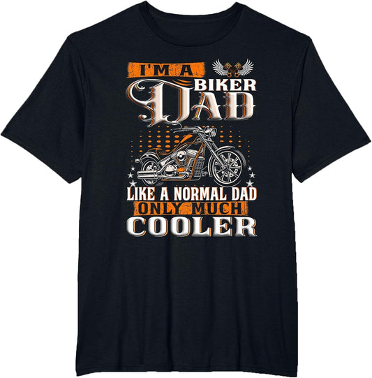 Funny Best Biker Dad Motorcycle Rider Father