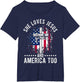 SHE Loves Jesus and America Too Patriotic Faith Patriot Amer