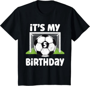 5 Years Old Soccer 5th Birthday Player Kids B-Day Party