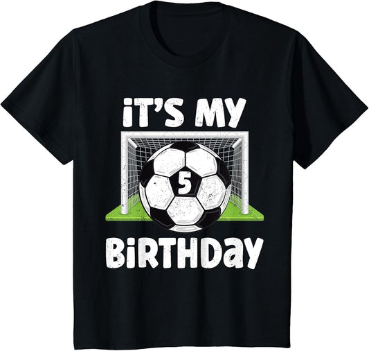 5 Years Old Soccer 5th Birthday Player Kids B-Day Party