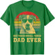 Best Parson Russell Terrier Dad Ever Dog Lover Retro Vintage