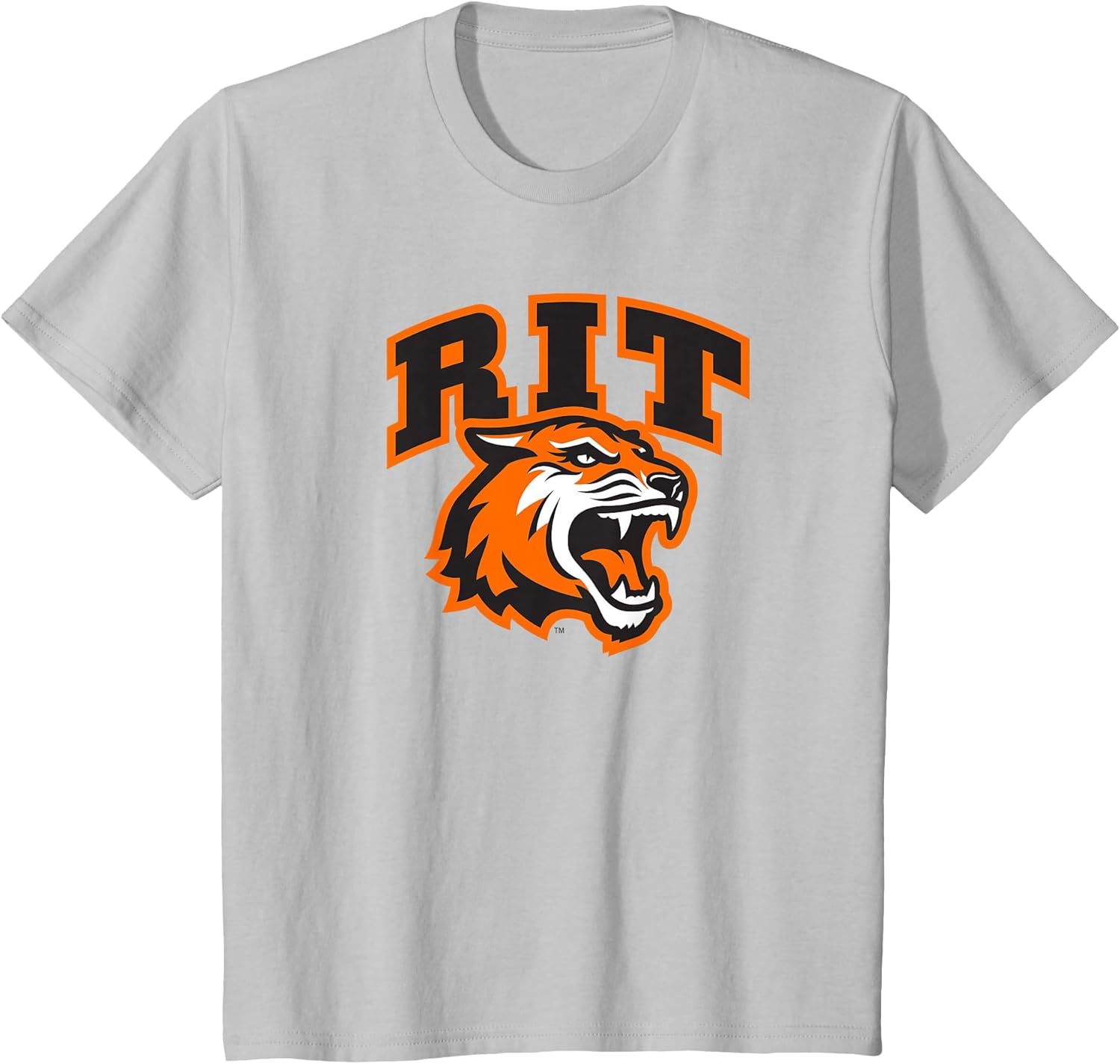 Rochester Institute of Technology RIT Tiger Stacked Logo