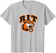 Rochester Institute of Technology RIT Tiger Stacked Logo