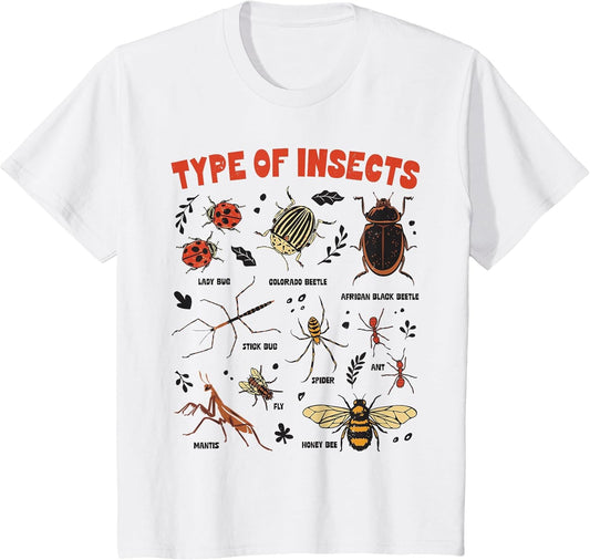 Type of Insects Bug Collection Funny Entomologist Entomology