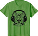 Cute Headphones Cat Funny Silly Music Cat Lover