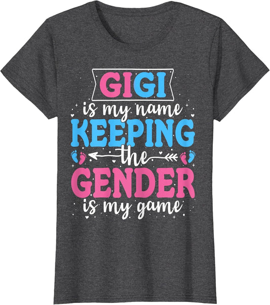Keeper of The Gender Gigi Baby Announcement Family Party