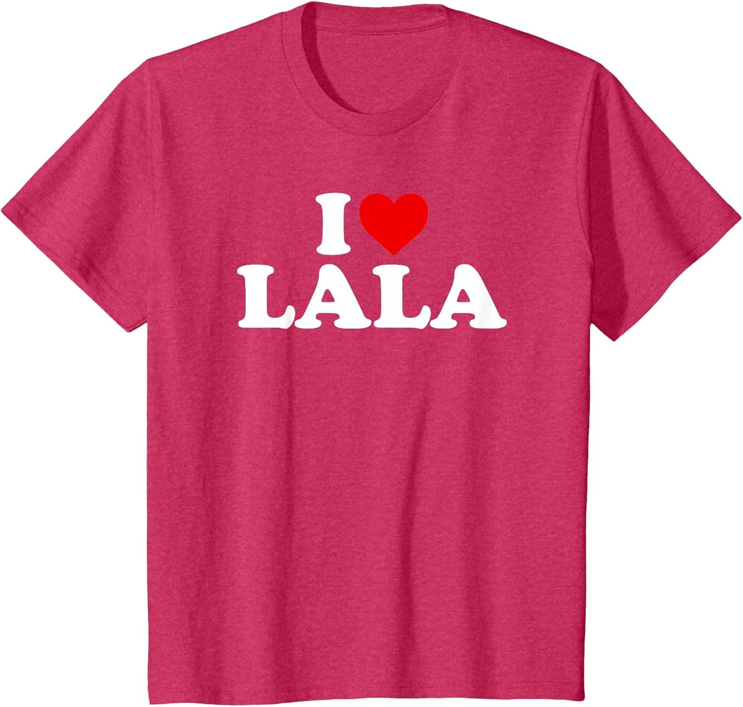 I Love Lala Design for Boy Girl Toddler Children Youth