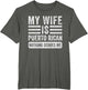 My Wife is Puerto Rican Nothing Scares Me Funny Husband