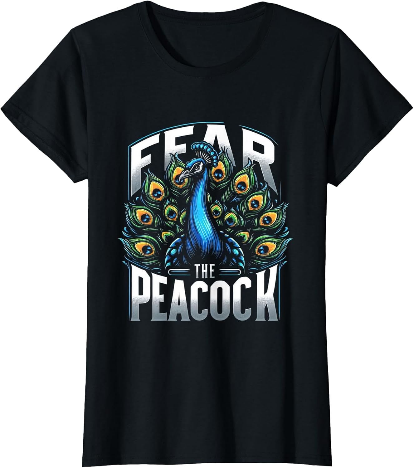 Fear The Peacock Zookeeper Ornithologist Funny Bird Lover
