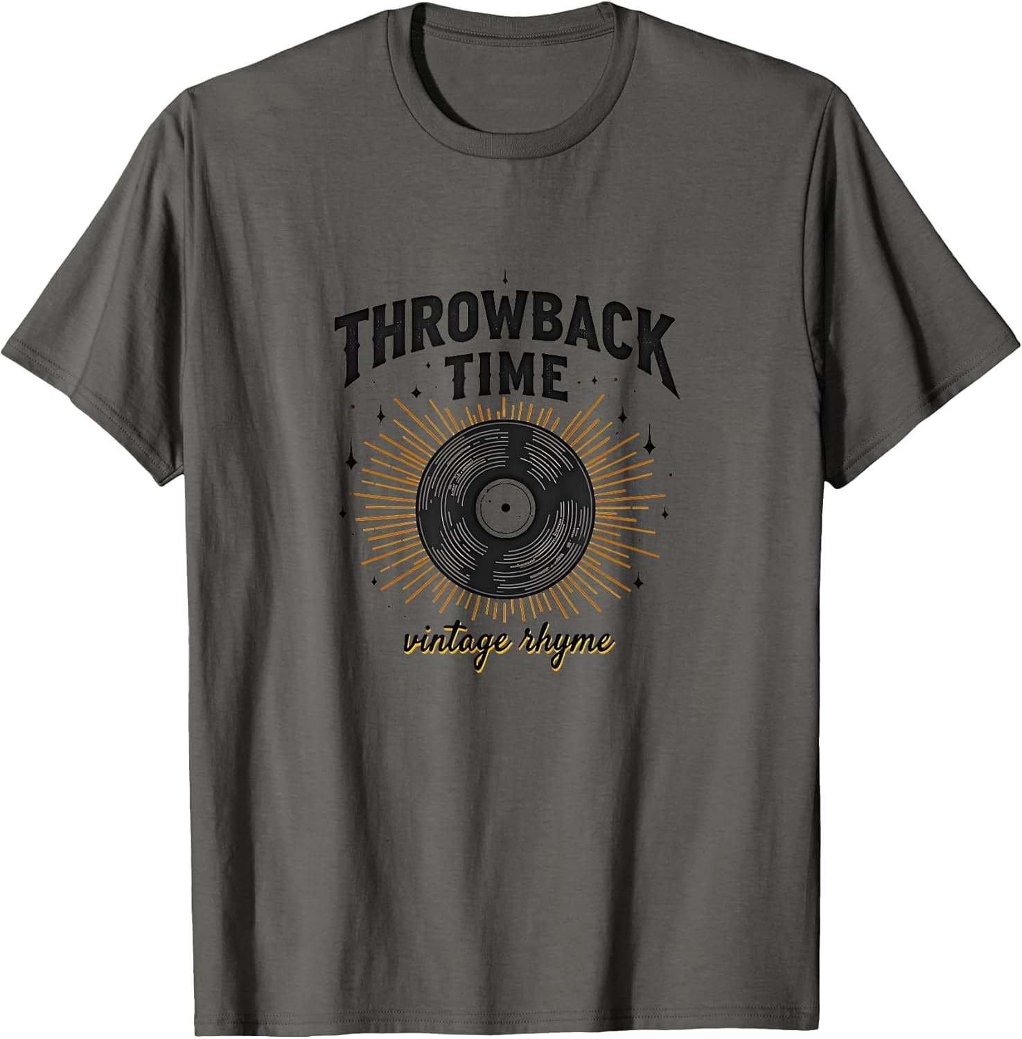 Throwback Time Vintage Rhyme Retro Design