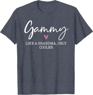 Gammy Like A Grandma Only Cooler Heart Mother's Day Gammy