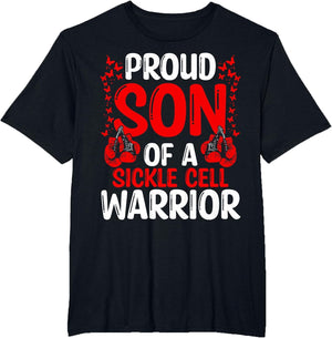 Proud Son of Sickle Cell Disease Warrior Awareness Ribbon