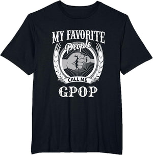 My Favorite People Call Me Gpop Fist Bump Special Grandpa