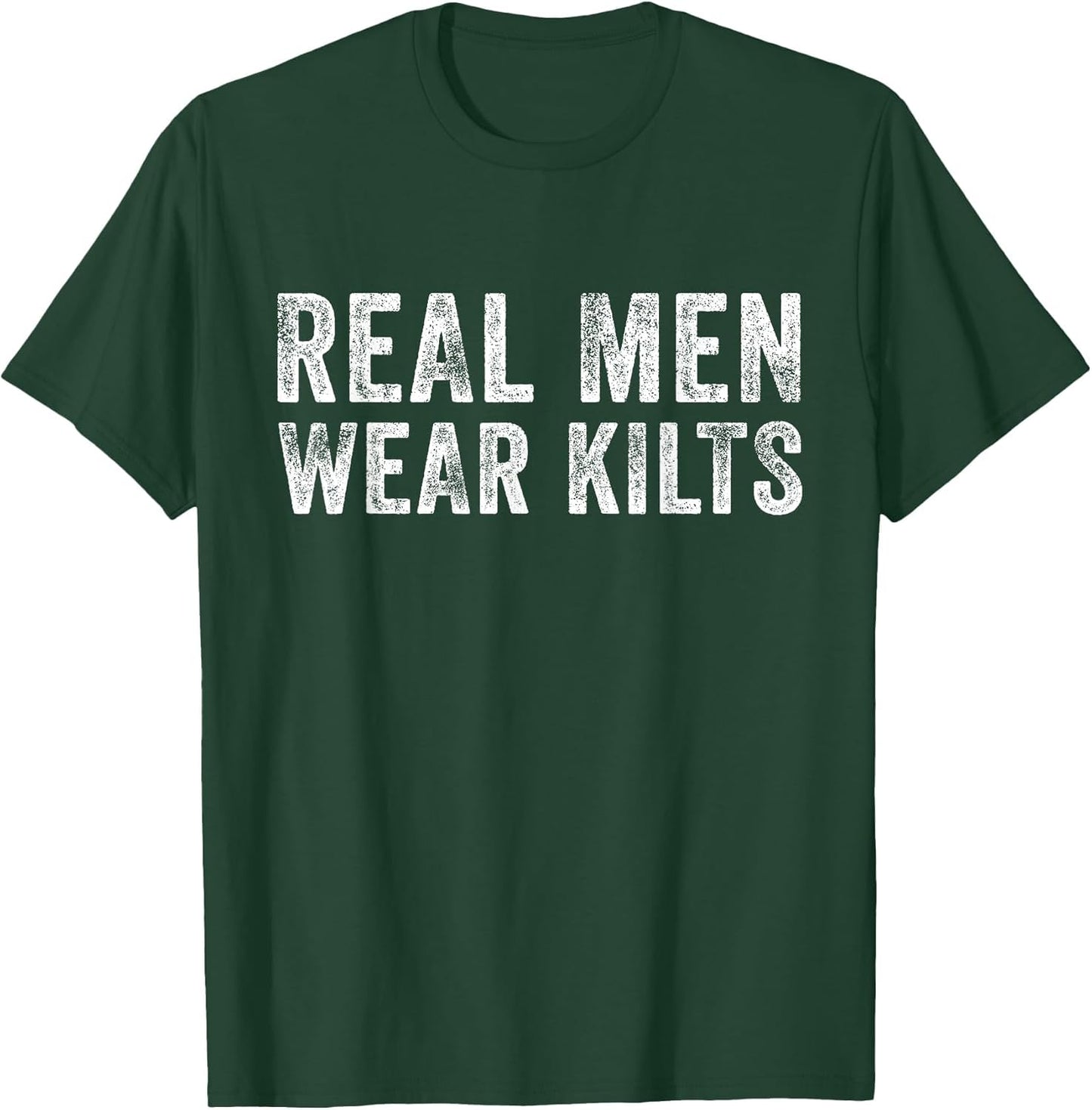 Real Men Wear Kilts Scottish Irish Kilt Humor Funny Vintage