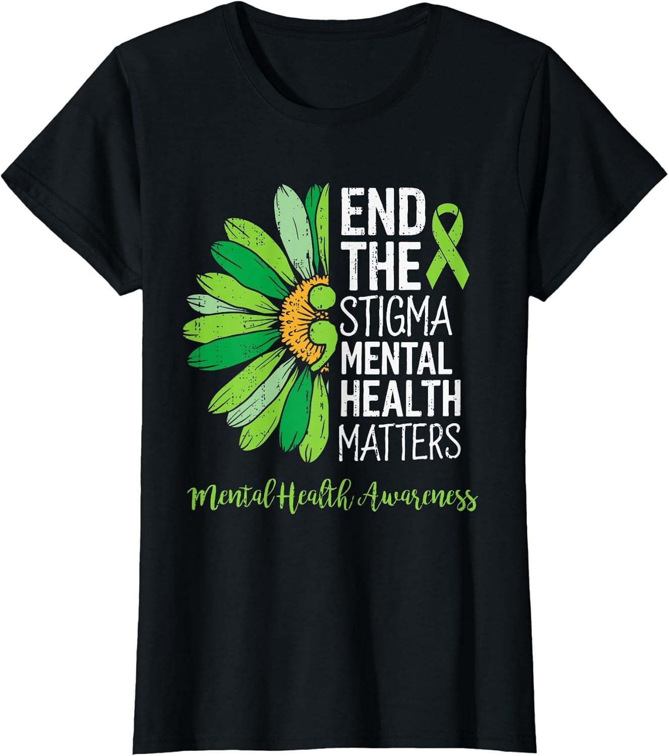 End The Stigma Mental Health Matters Awareness Brain Illness