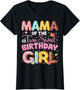 Mama of The Two Sweet Birthday Girl Donut 2Nd Birthday