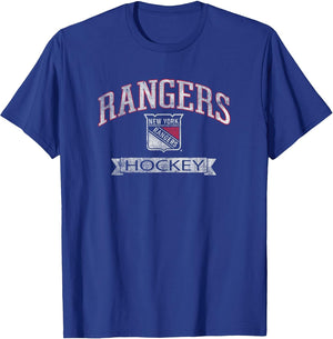 New York Rangers Vintage Hockey Royal Officially Licensed