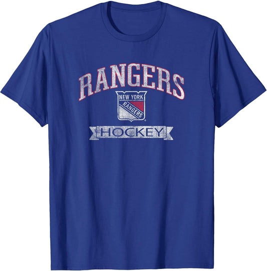 New York Rangers Vintage Hockey Royal Officially Licensed