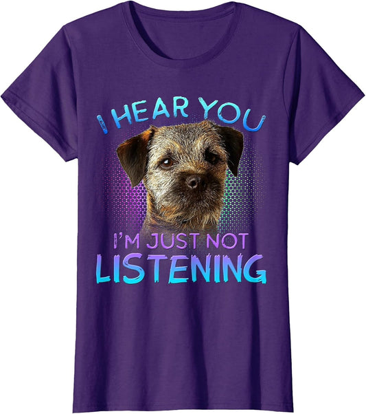 Border Terrier I Hear You not Listening
