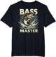 Bass Master or Boys Vintage Fishing Retro Sunset