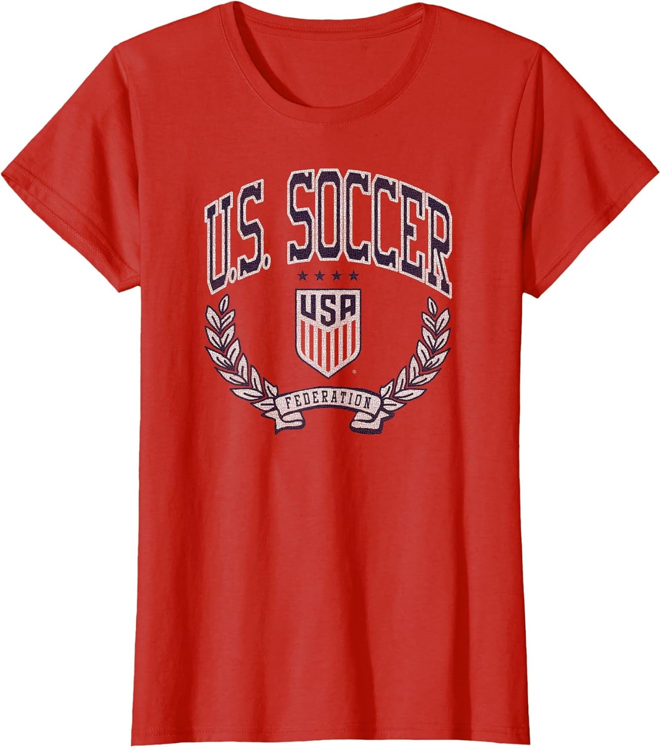 U.S. Soccer Vintage Victory Red USWNT Officially Licensed