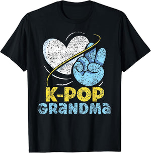 K-POP Grandma Lover Music Korean K-Pop Cute Grandmother