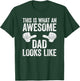 This is What an Awesome Dad Looks Like Shirt Men Fathers Day