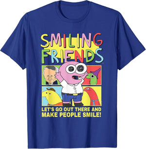 Smiling Friends Make People Smile PIM Funny Cartoon