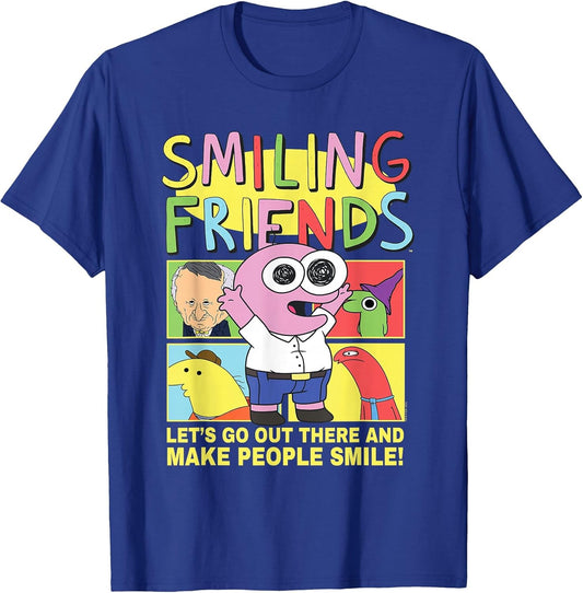 Smiling Friends Make People Smile PIM Funny Cartoon