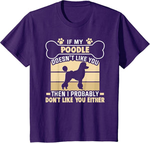 If My Poodle Doesn't Like You Dog Owner Pug