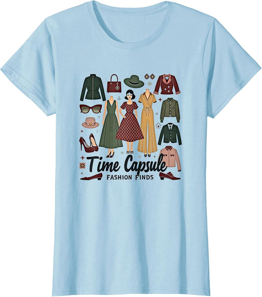 Time Capsule Fashion Finds Retro Women Design