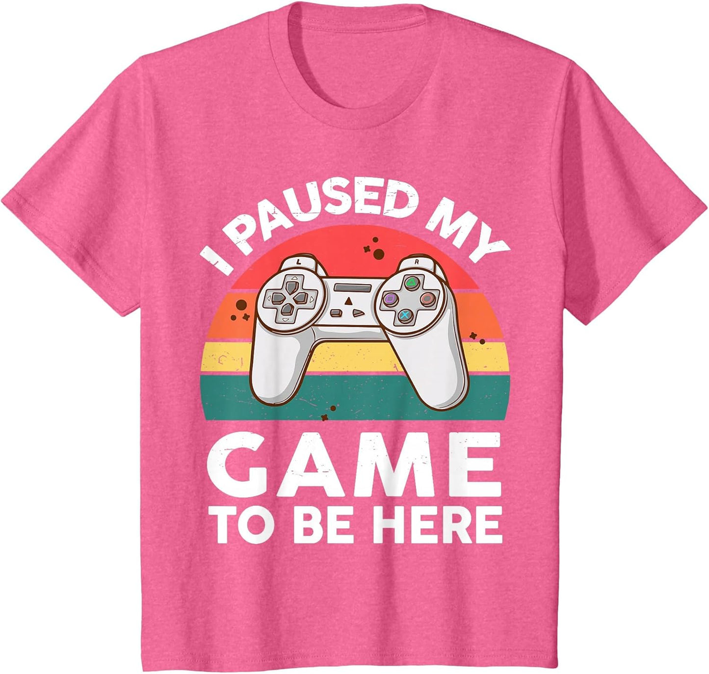 Funny I Paused My Video Game to Be Here Kids Youth Boy Gamer