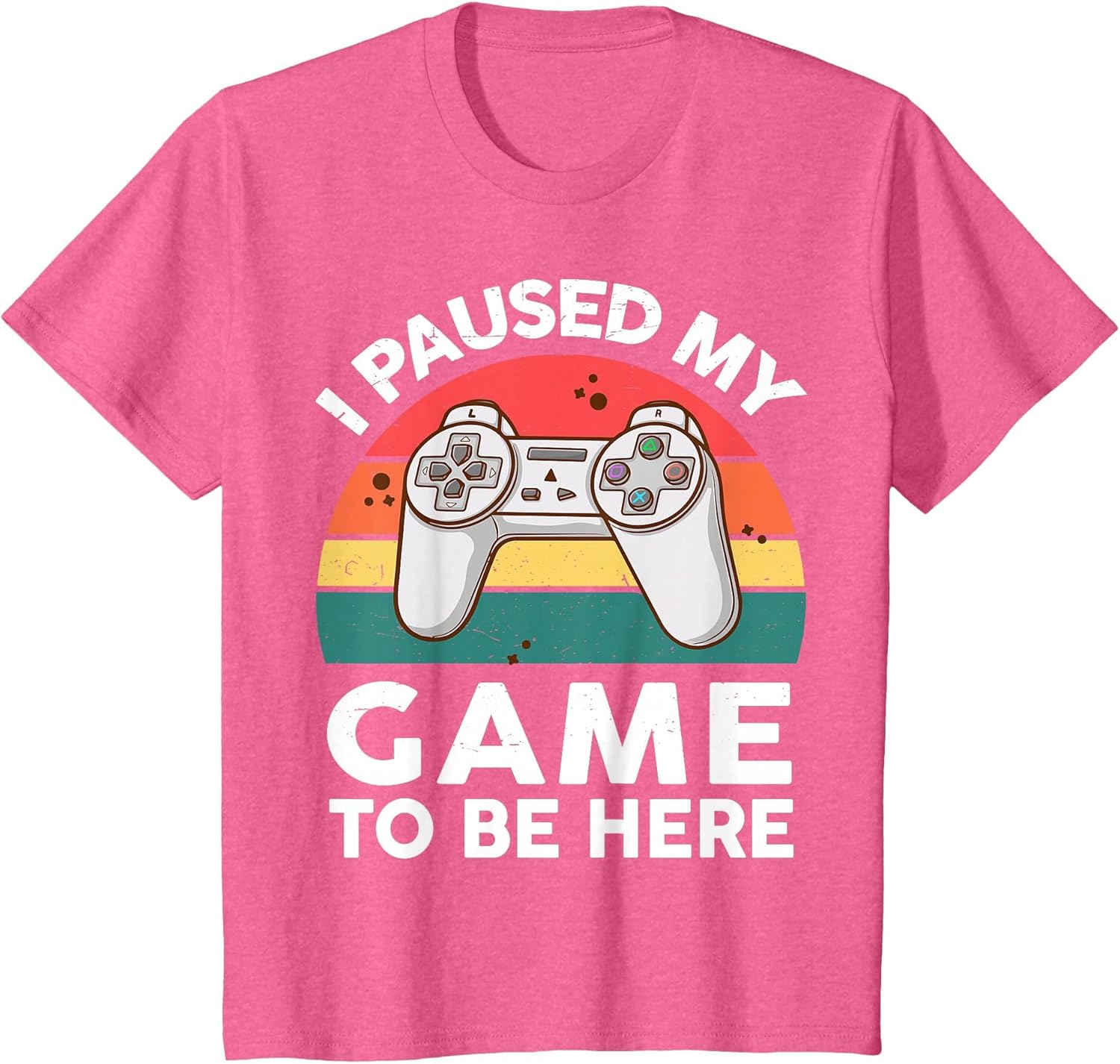 Funny I Paused My Video Game to Be Here Kids Youth Boy Gamer