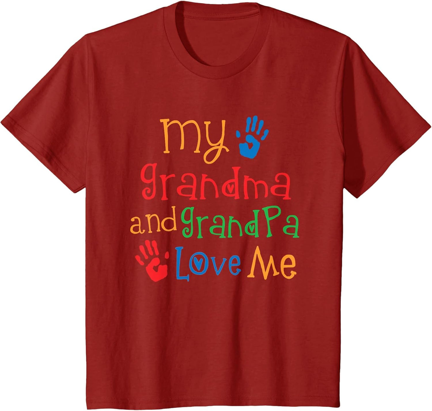 Grandma and Grandpa Love Me Grandchild