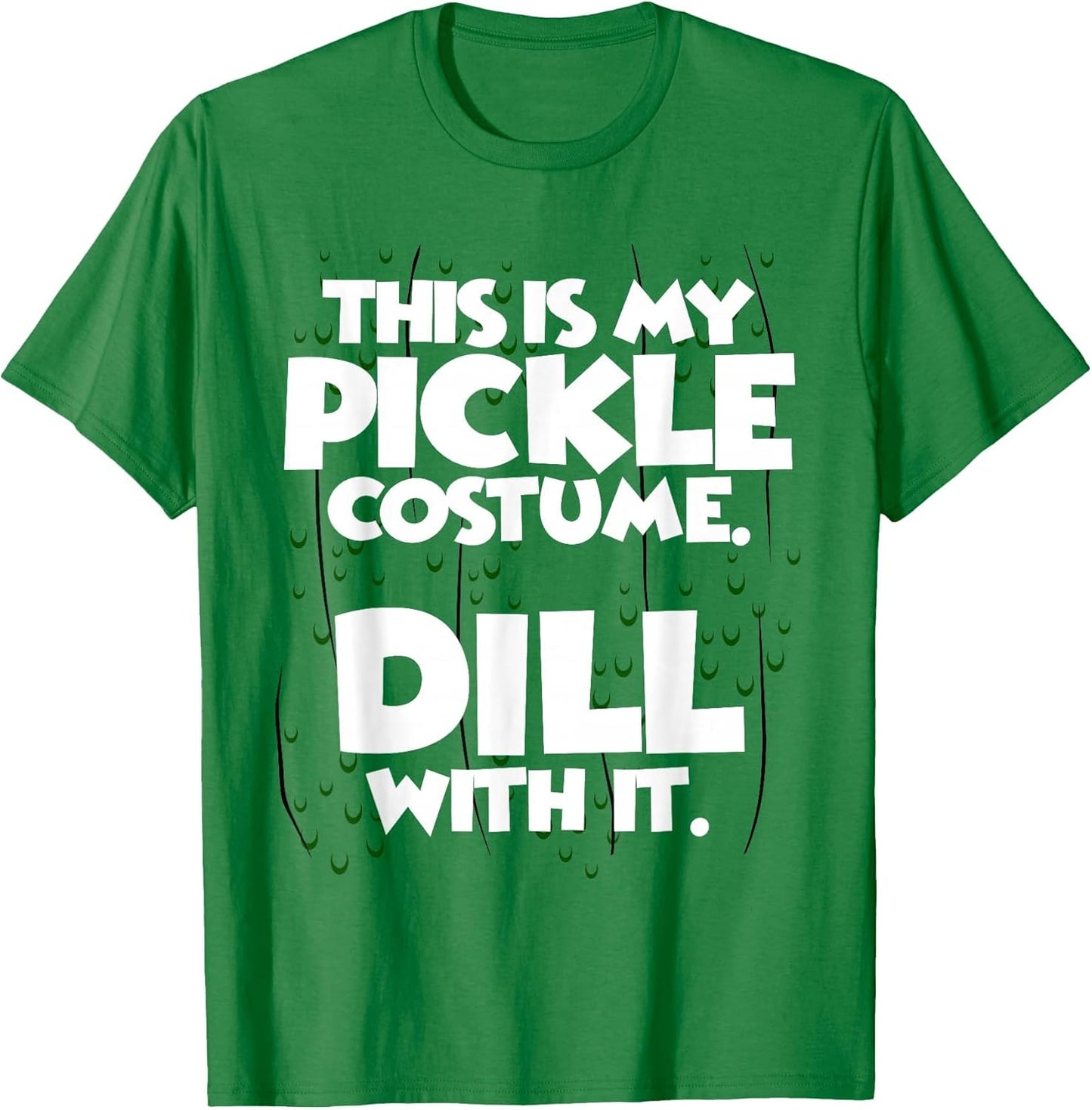 Pickle Halloween Costume Shirt Easy Funny Women Men Kids