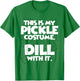 Pickle Halloween Costume Shirt Easy Funny Women Men Kids