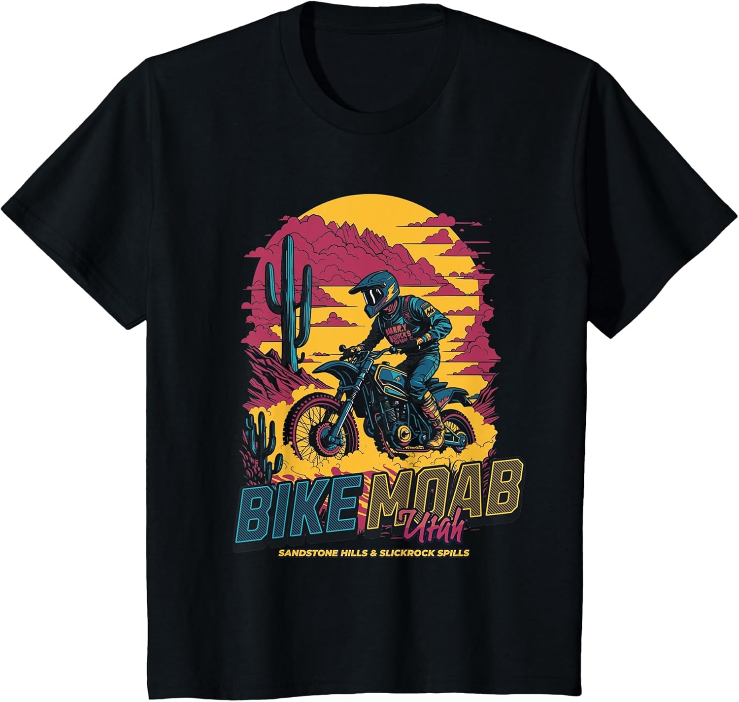 Bike Moab Utah Sandstone Hills & Slickrock Spills Dirt Bike