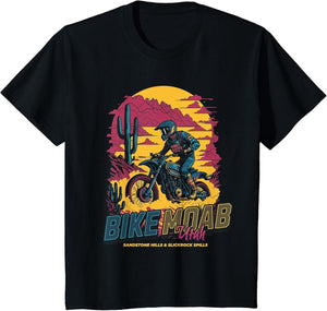 Bike Moab Utah Sandstone Hills & Slickrock Spills Dirt Bike