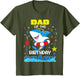 Dad of The Birthday Shark Kids Party Family Matching