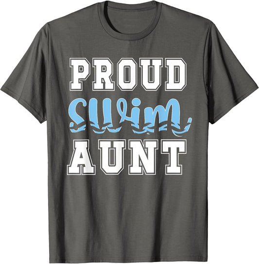 Proud Swim Aunt Swimming Auntie