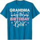 Grandma of The Birthday Girl Daughter Dog Paw Puppy Family