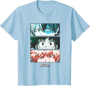 My Hero Academia Todoroki Deku Bakugo Eyes Anime