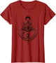 Third-Eye with Moon Chakra Symbol for Meditation and Yoga