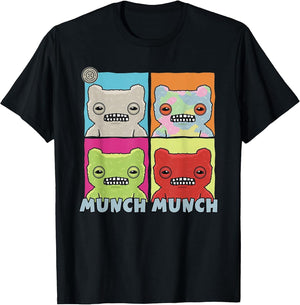 Fuggler Munch Munch Grey Tie Dye Green & Red FuggGlow