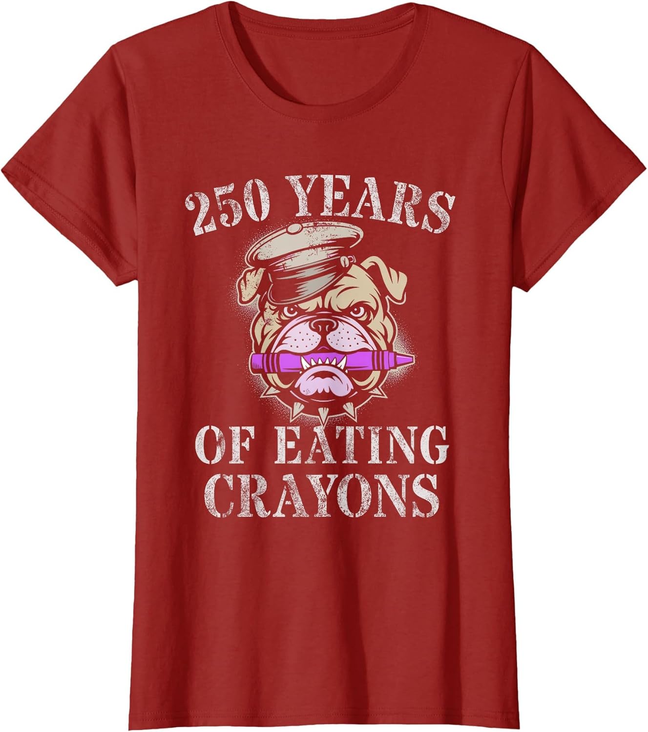Kawaii 250 Years of Eating Crayons Jarhead Boot Camp