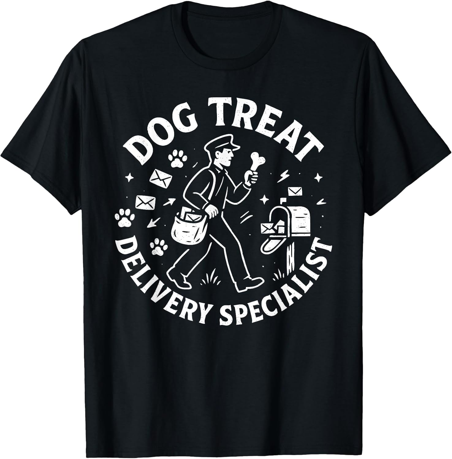 Funny Dog Treat Delivery Specialist Mail Carrier Dog Lover