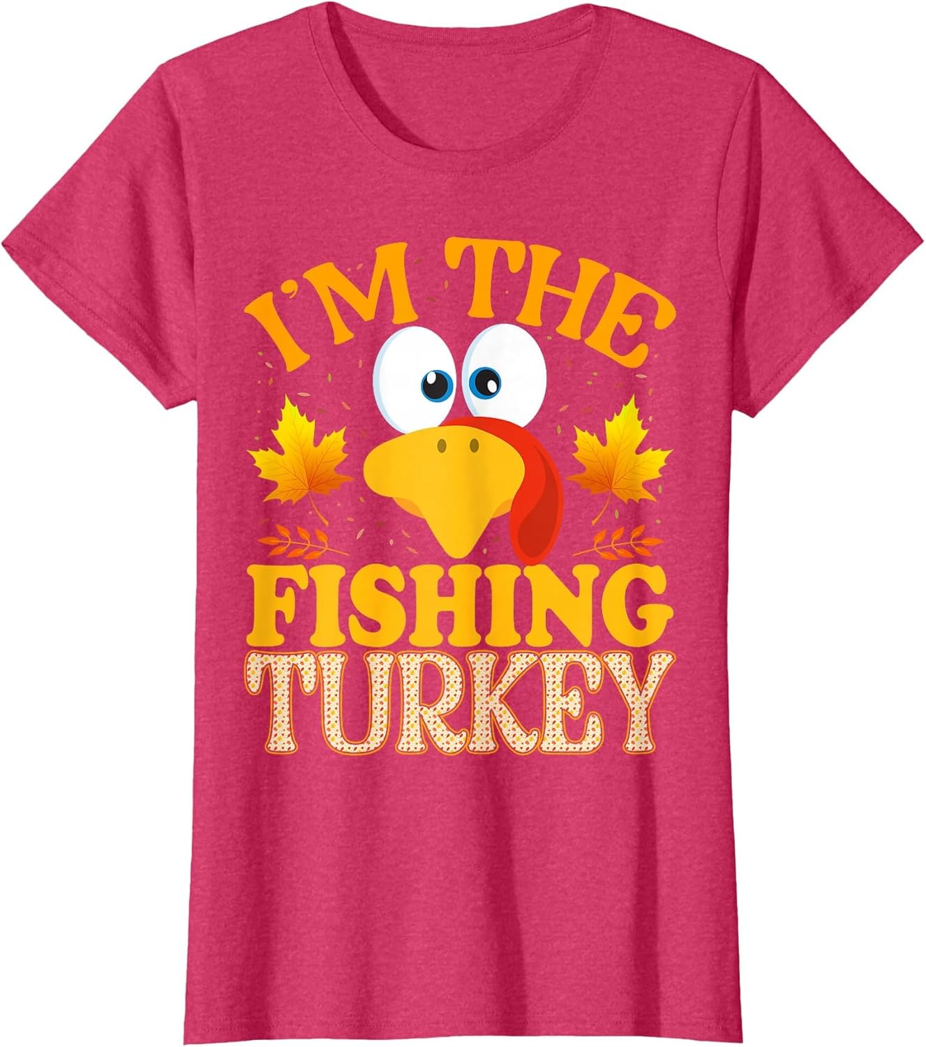 Thanksgiving I'm The Fishing Turkey Matching