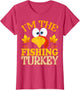 Thanksgiving I'm The Fishing Turkey Matching